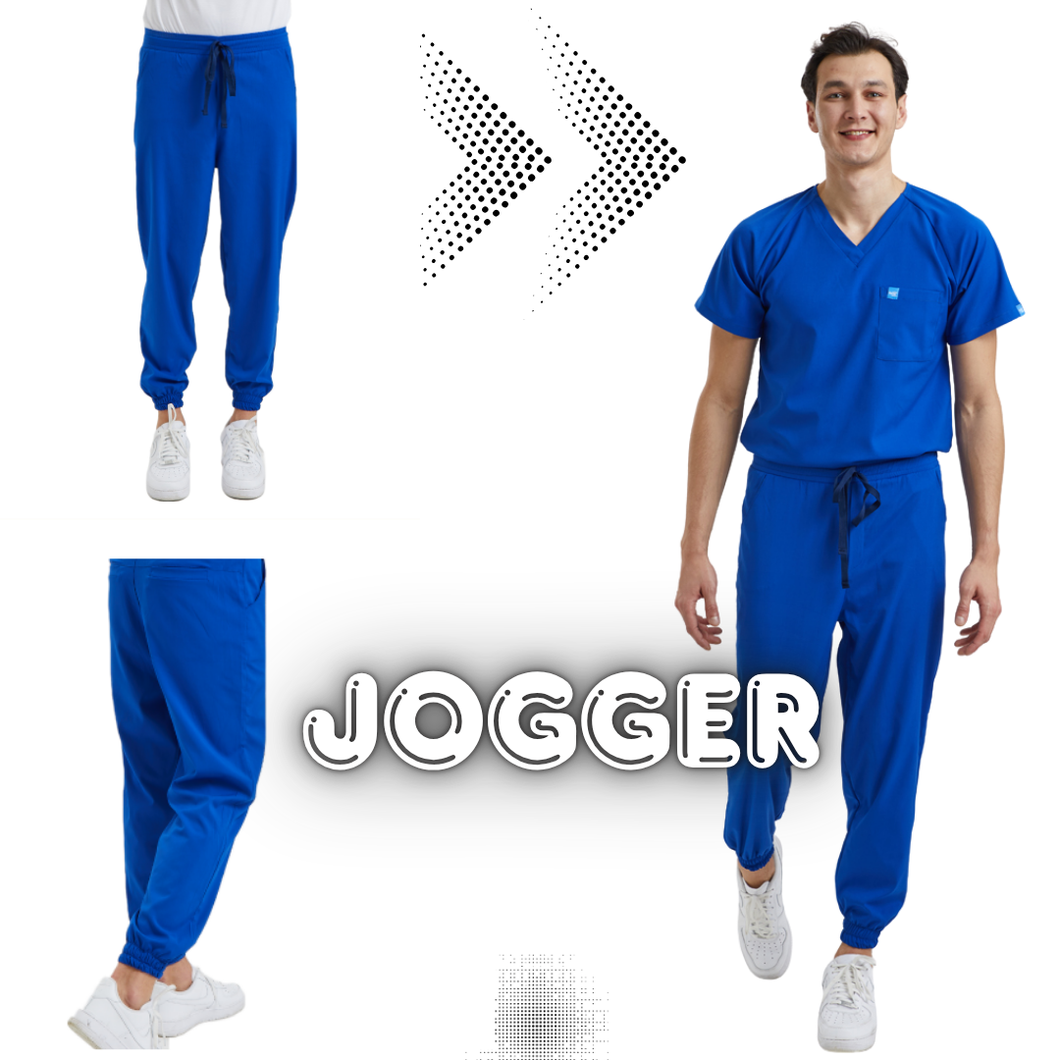 Wio Férfi Jogger Nadrág - Világos Kék