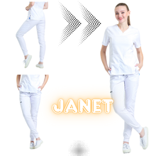 Kép betöltése a galériamegjelenítőbe: Wio Női Janet Nadrág - Fehér
