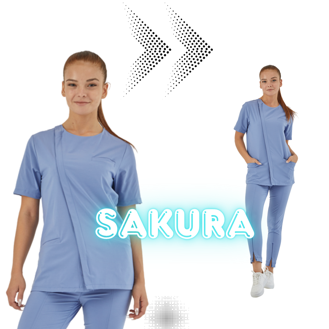 Wio Női Sakura Felső - Világos Kék