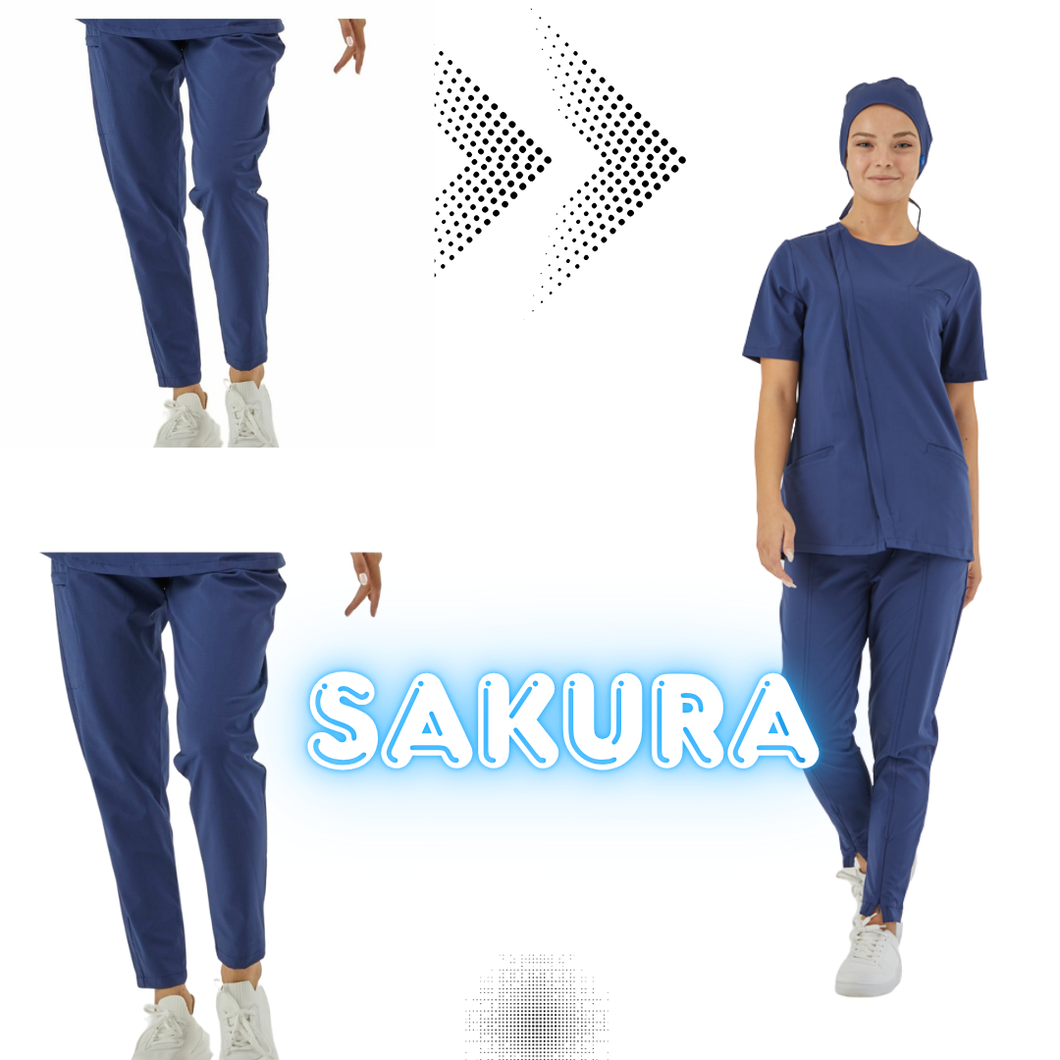 Wio Női Sakura Nadrág - Sötét Kék