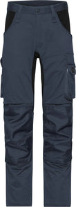 (20% Akció) James&Nicholson Stretch Slim Style Deréknadrág