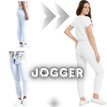 Kép betöltése a galériamegjelenítőbe: Wio Női Jogger Nadrág - Fehér
