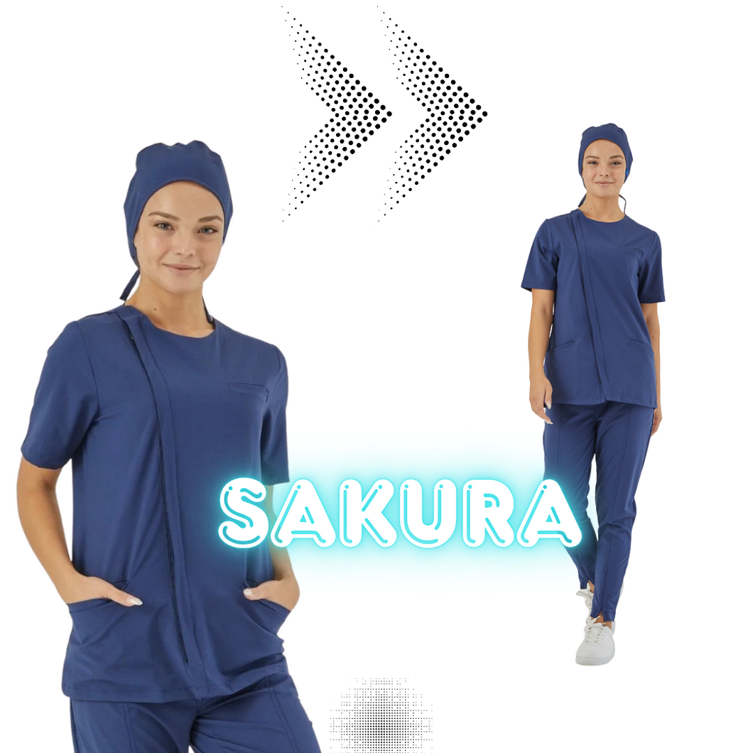Wio Női Sakura Felső - Sötét Kék