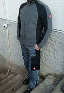 Engelbert Strauss Microfleece Pulóver Szürke