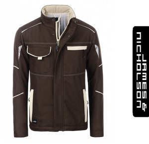 James & Nicholson Color Style Kabát/Télikabát Barna