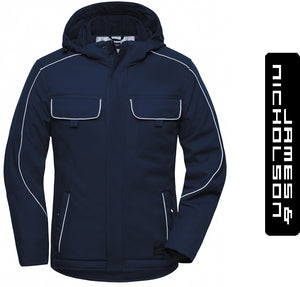 James & Nicholson Solid Style Kabát/Télikabát SötétKék