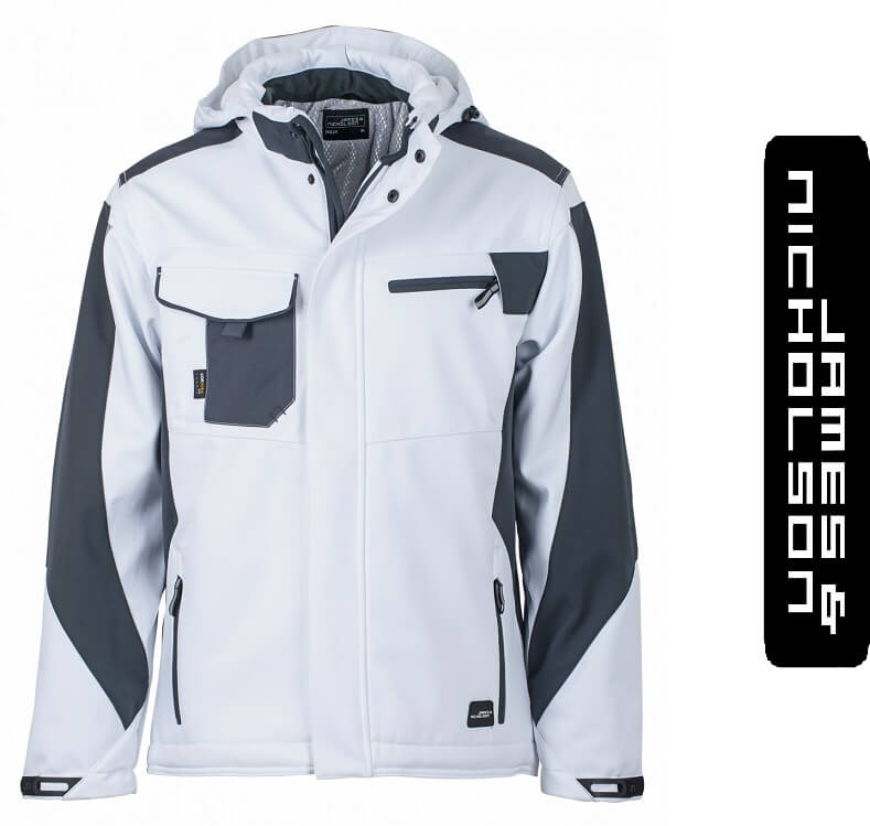 James & Nicholson Strong Style Kabát/Télikabát Fehér