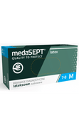 Medasept Latex kesztyű